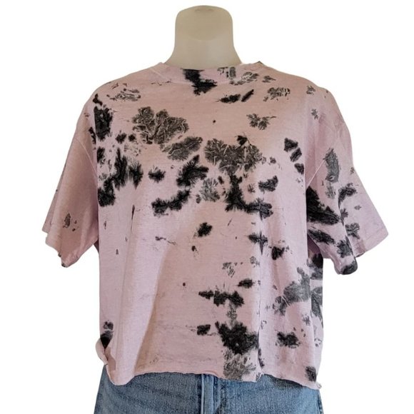 Tie Dye Cropped Tee - Picture 1 of 10